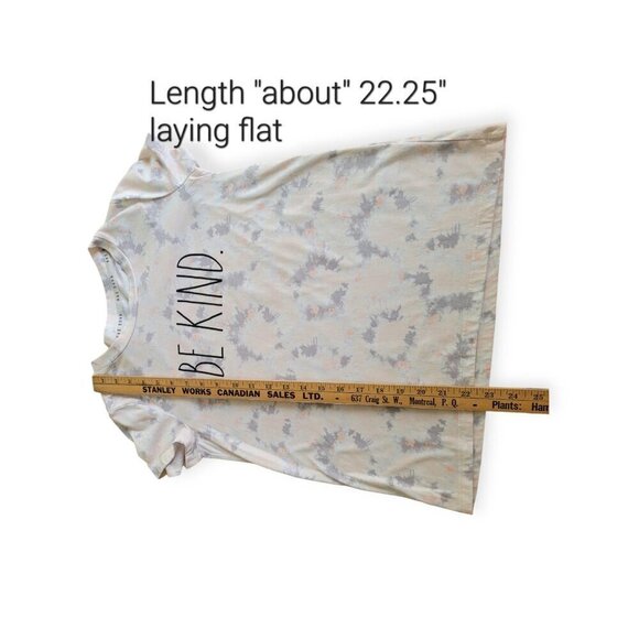 Pastel Tie Dye Crewneck Tee by Rae Dunn XS - Picture 8 of 9